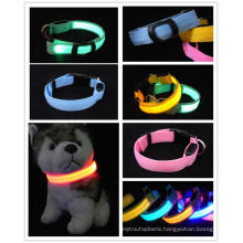 Pet collar making supplies high-end led dog harness